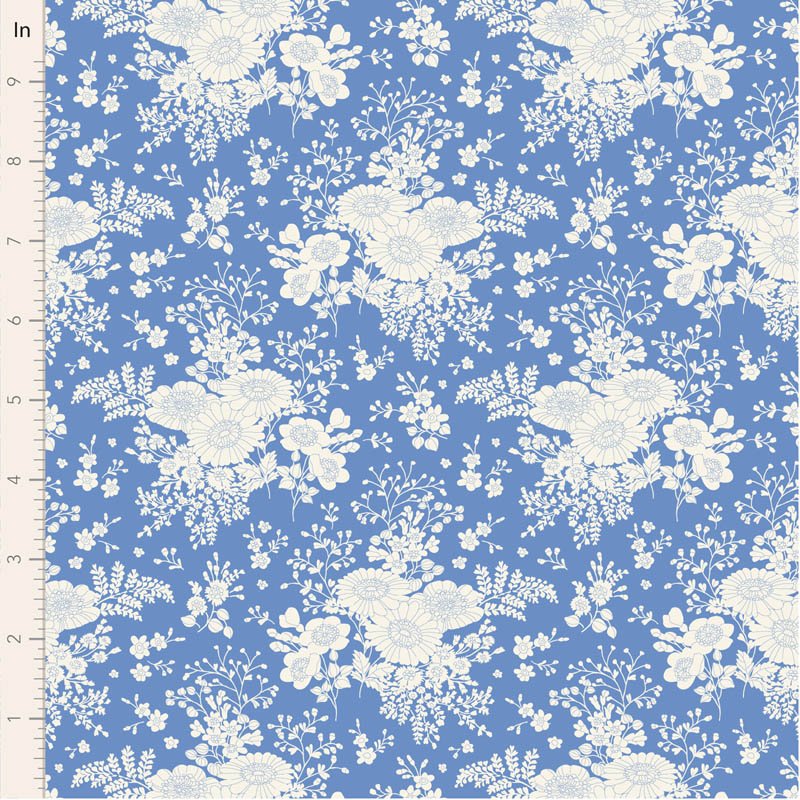 Isolde Cornflower • Something Blue by Tilda Fabrics