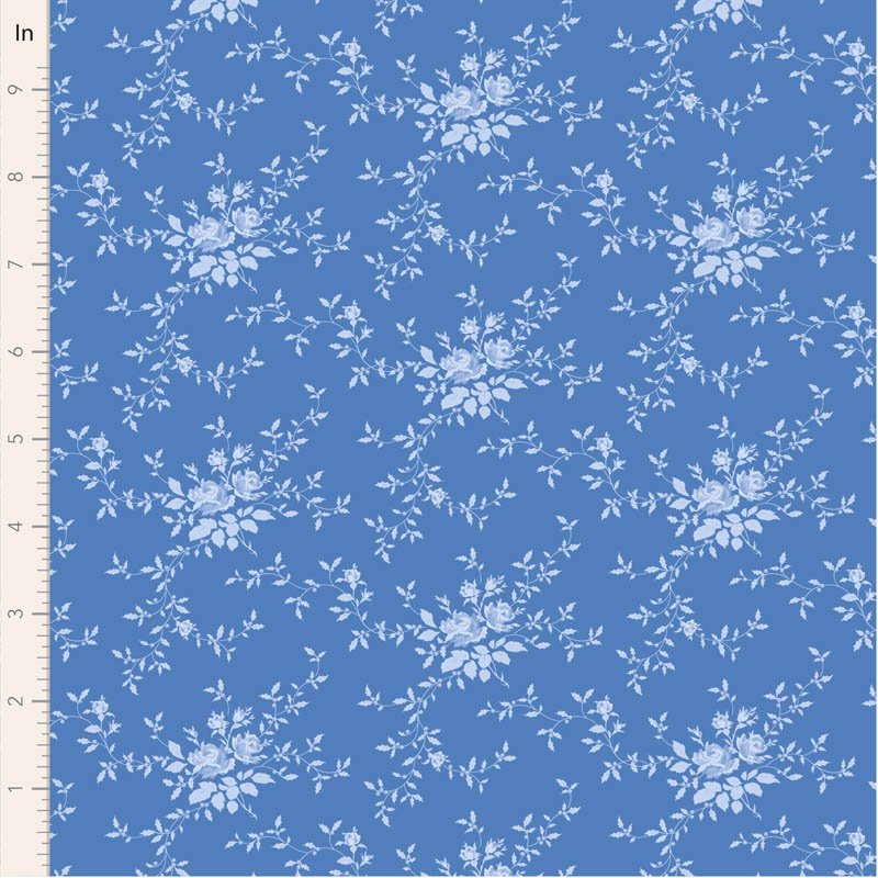 Noel Cornflower • Something Blue by Tilda Fabrics