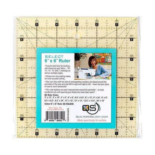 6" Square QS RulerQuilter's Select