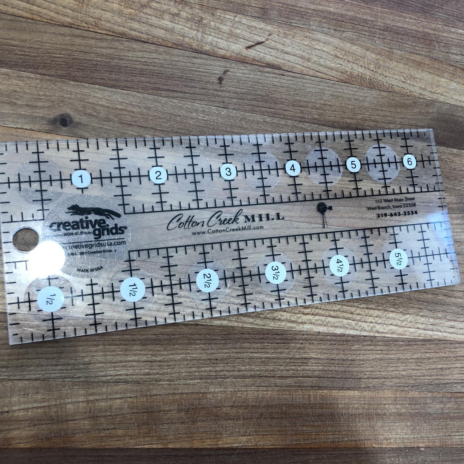 CCM 6.5x2.5" Ruler Creative Grids