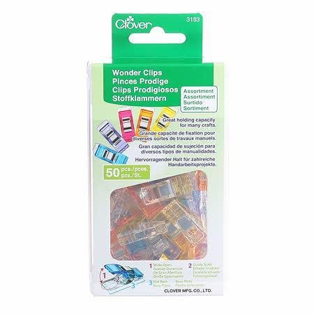 Wonder Clips Sm. 50ct.Clover
