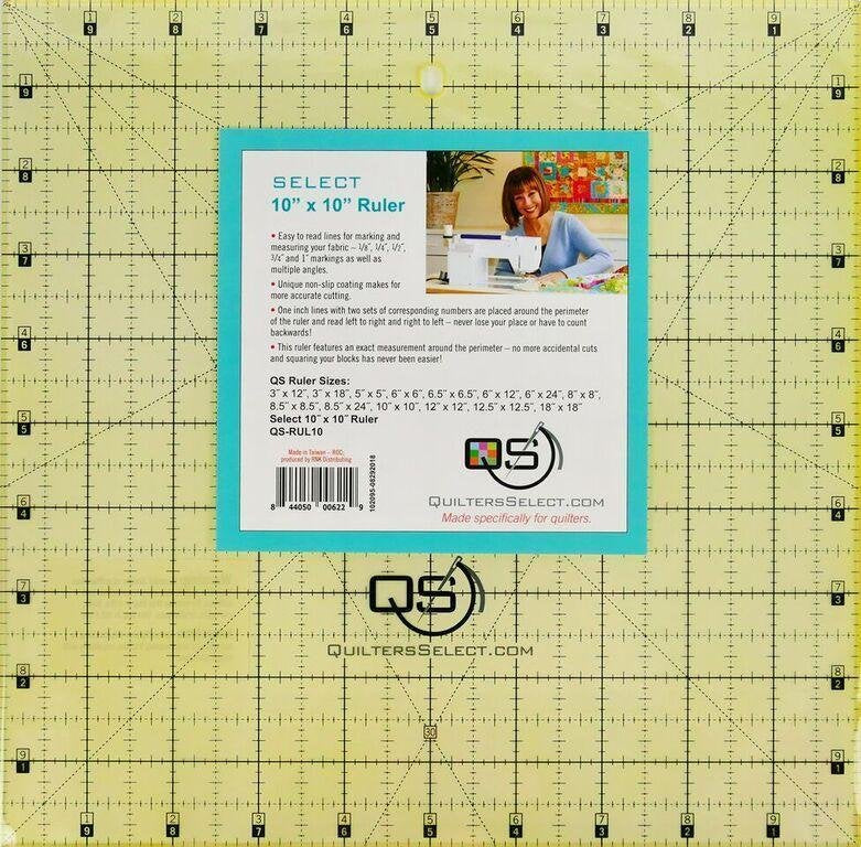 10" Square QS RulerQuilter's Select