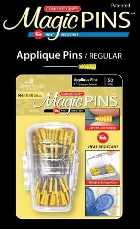 Magic Pins Applique 1" 50ct.