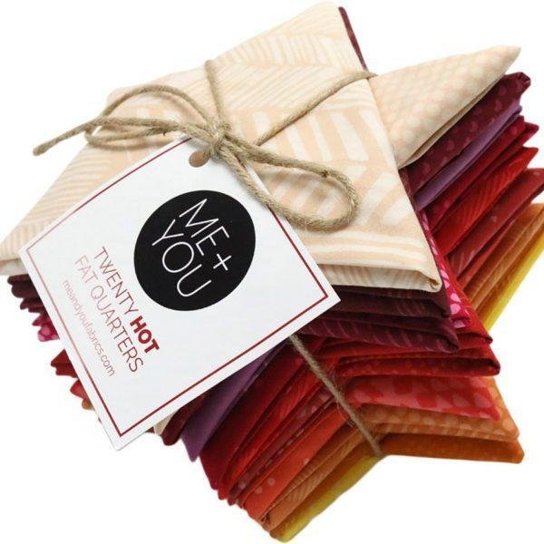 Me+You Batik Fat Bundle Red