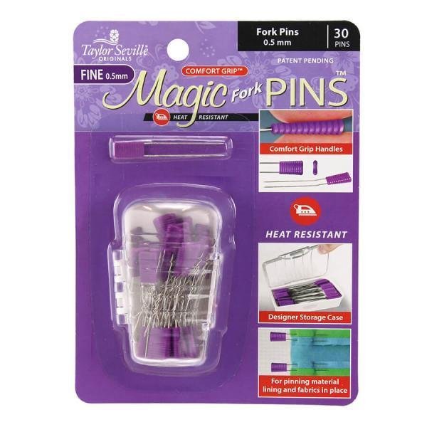 Magic Pins Fork Fine 30 pc