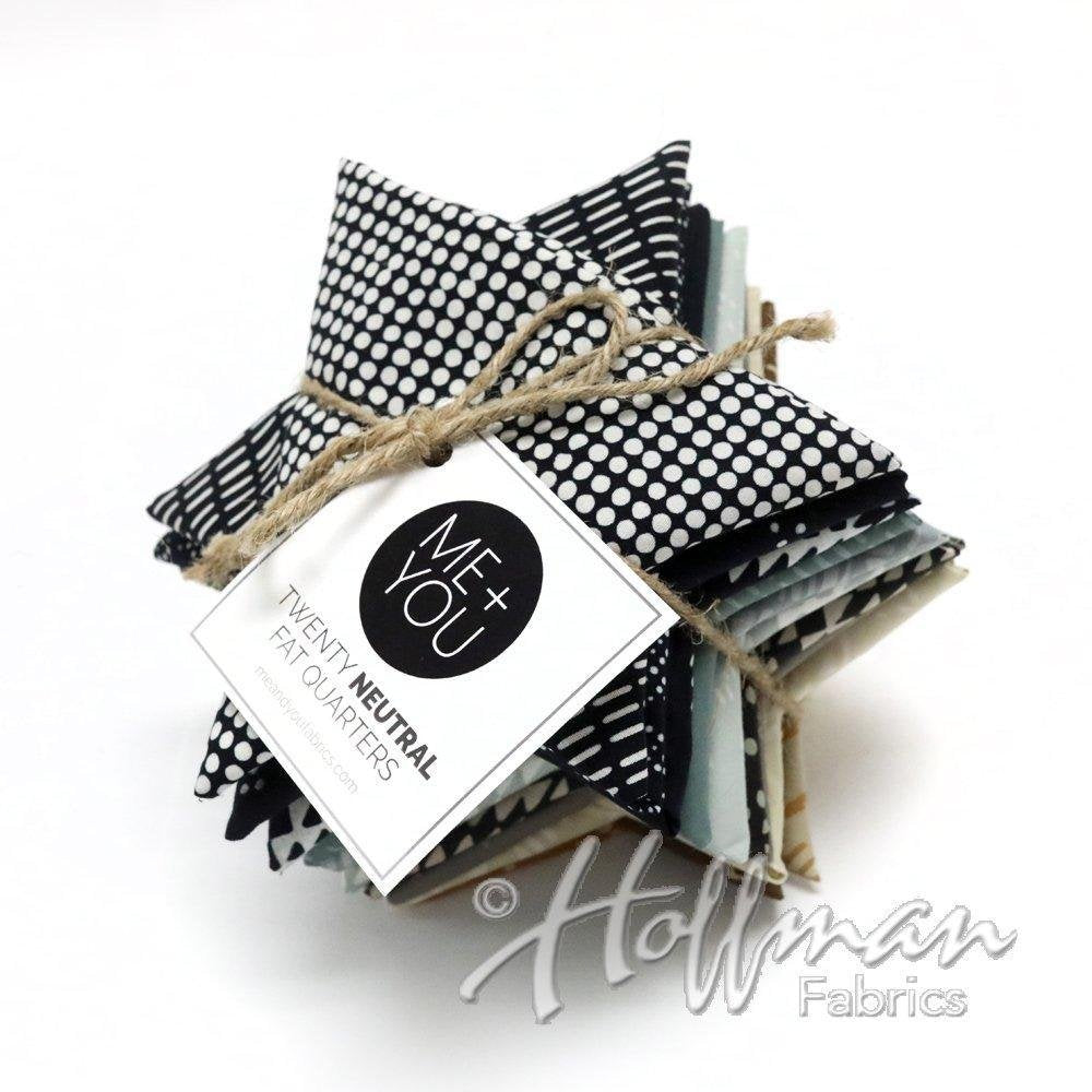 Me + You Indah Batiks Hoffman Fabrics MYFQ2-20-Natural