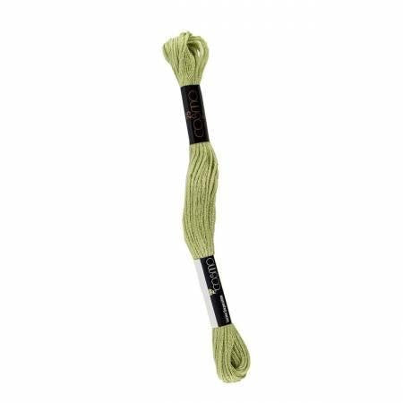 8m Skein Citron 117 Cosmo Cotton Embroidery