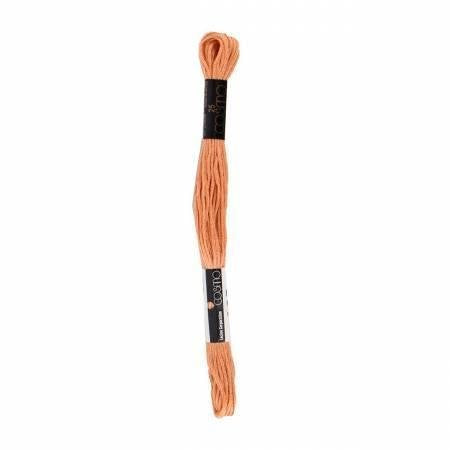8m Skein Light Yellowish Brown 127 Cosmo Cotton Embroidery