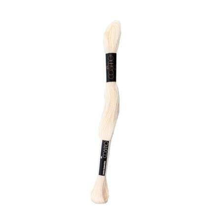 8m Skein Almond Oil 140 Cosmo Cotton Embroidery