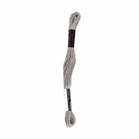 8m Skein Castor Gray 153A Cosmo Cotton Embroidery