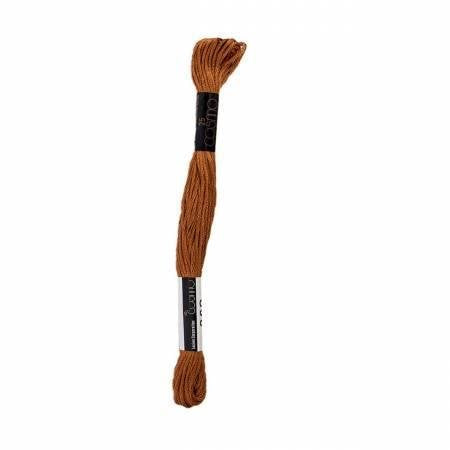 8m Skein Bronze Brown 309 Cosmo Cotton Embroidery