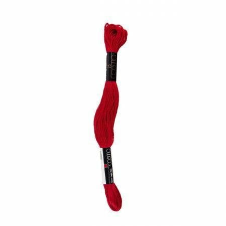 8m Skein Pepper Red 346 Cosmo Cotton Embroidery