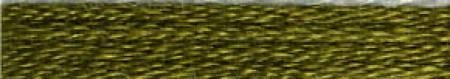 8m Skein Dull Yellow Green Cosmo Cotton Embroidery