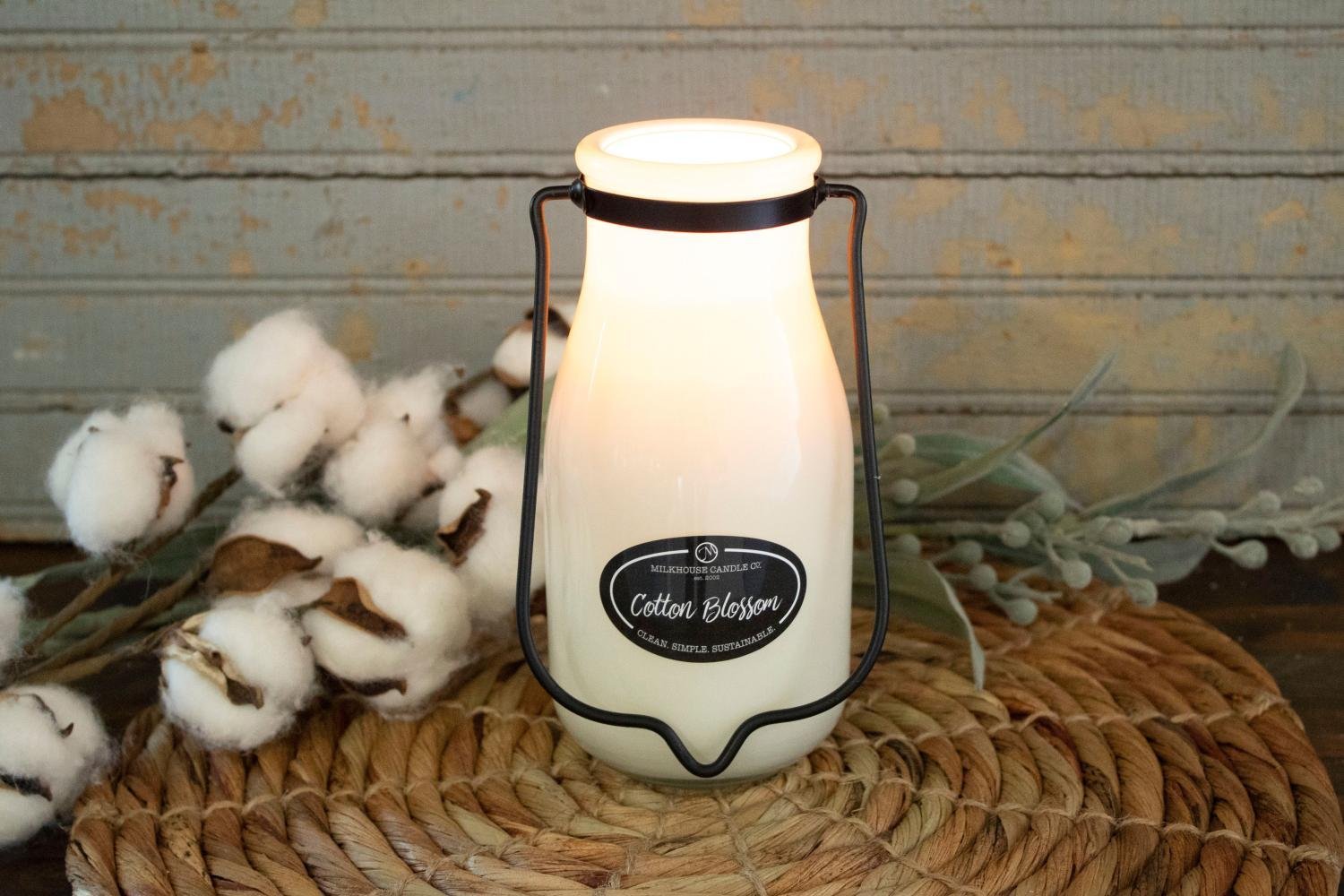 Milkbottle 14oz Cotton Blossom Milkhouse