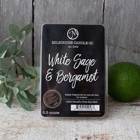White Sage & Bergamot Melts Milkhouse