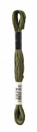 8m Skein Mossy Green Cosmo Cotton Embroidery