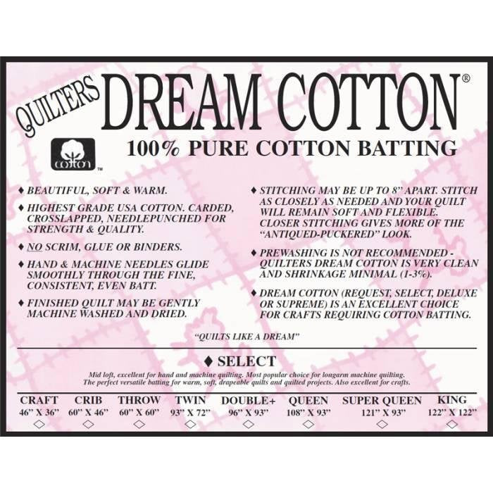Dream Cotton Select Queen (WH)
