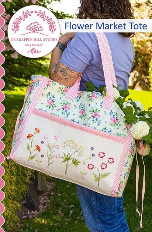 Flower Market Tote Crabapple Hill #1