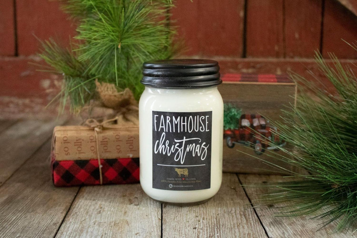 Farmhouse Christmas Mason