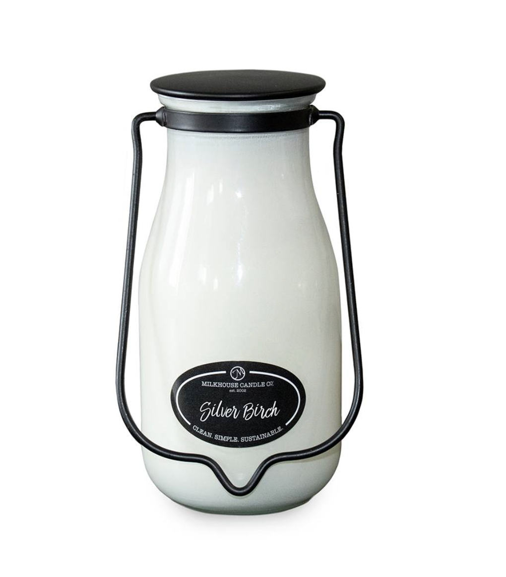 Milkbottle 14oz Silver Birch Milkhouse