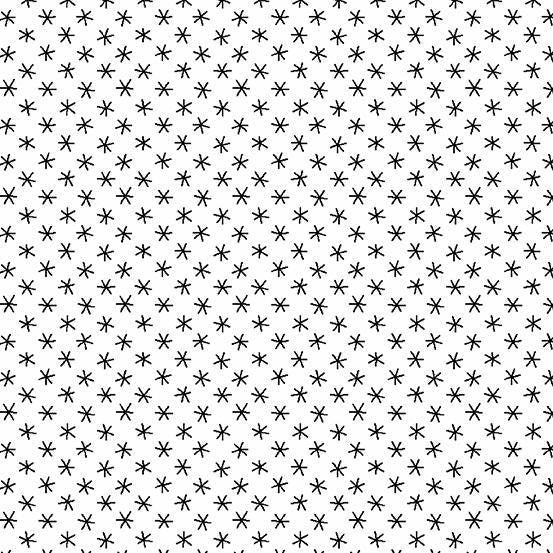 Big Asterisks Century Black on White