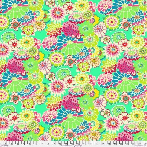 Asian Circles - Green Kaffe Fassett