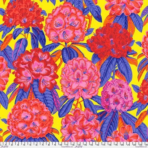 Rhododendrons - Hot Kaffe Fassett