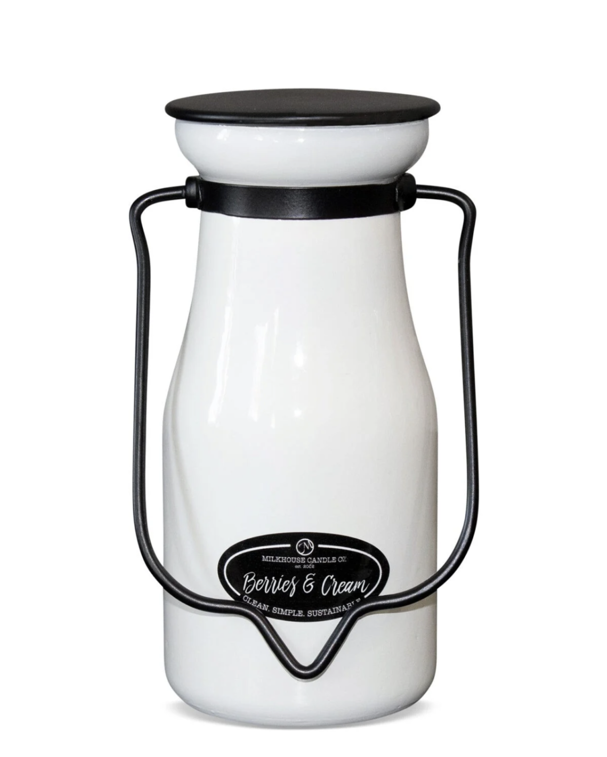 Milkbottle 8oz Berries & Cr Milkhouse