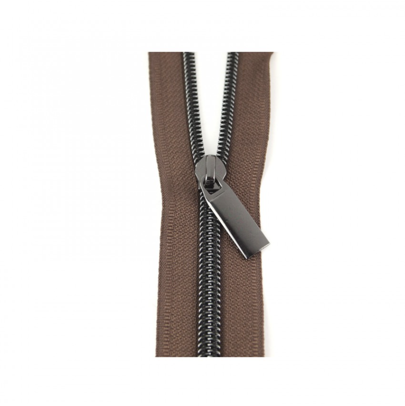 108" Zipper | Gunmetal, Brown Sallie Tomato
