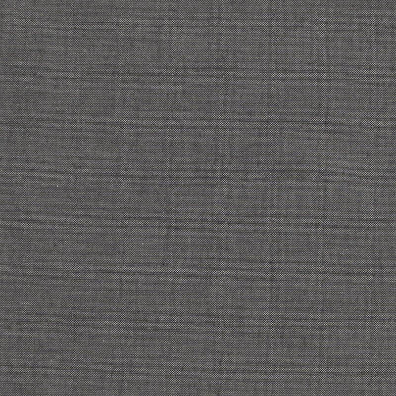 Chambray Dark Grey • Tilda Fabrics