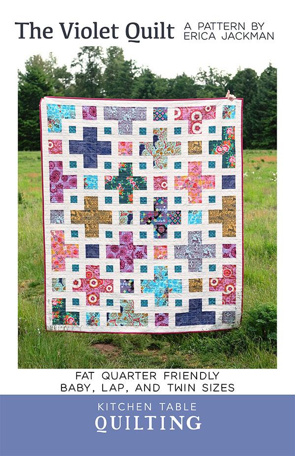 The Violet Quilt - KTQ 126 Kitchen Table Quilt