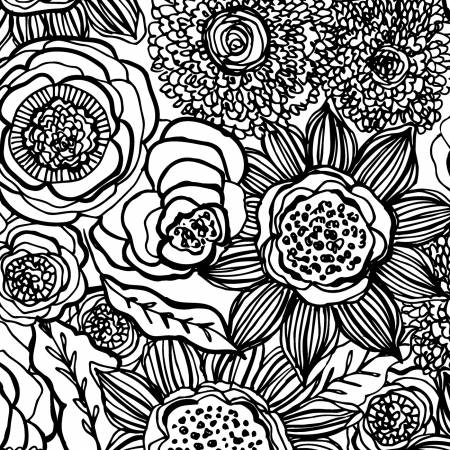White Large Floral - 66210-199 • Night & Day
