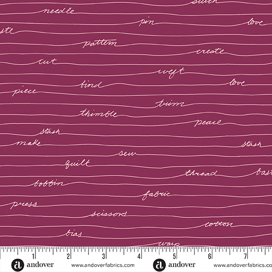 Longhand Malbec - Scrawl by Giucy Giuce