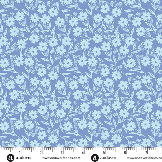 Denim Sunshine Blooms A-1569-B • Petals & Stitches