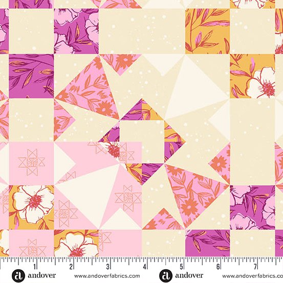 Fandango Garden Blocks A-1573-E • Petals & Stitches
