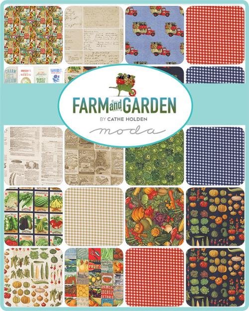 Farm and Garden 16 Fat Quarter • Cathe Holden