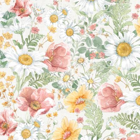 Cream Packed Floral - 83310-113 • Daisy Days