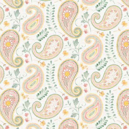 Cream/Multi Paisley - 83314-137 • Daisy Days