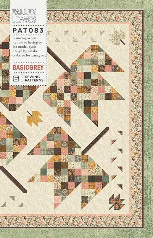 Fallen Leaves - G BG PAT083 • Basic Grey