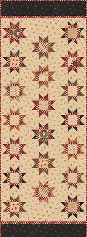Candy Stripe Stars Pattern • Kansas Troubles