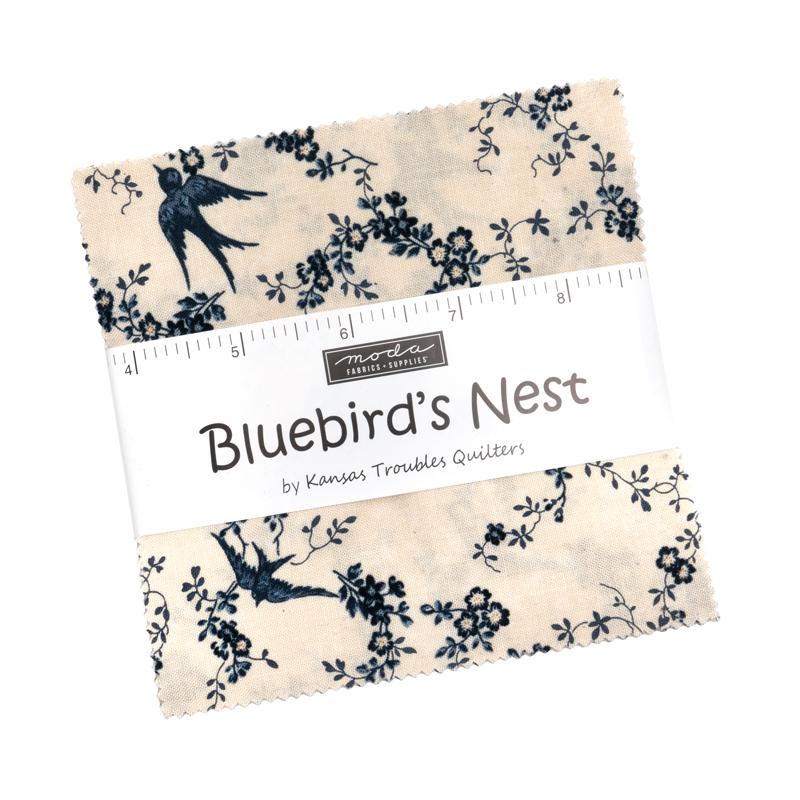 Bluebirds Nest • Charm Pack 9800PP - Kansas Troubles Quilters
