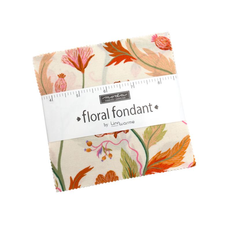Floral Fondant - Charm Pack 14130PP • Linn Warme