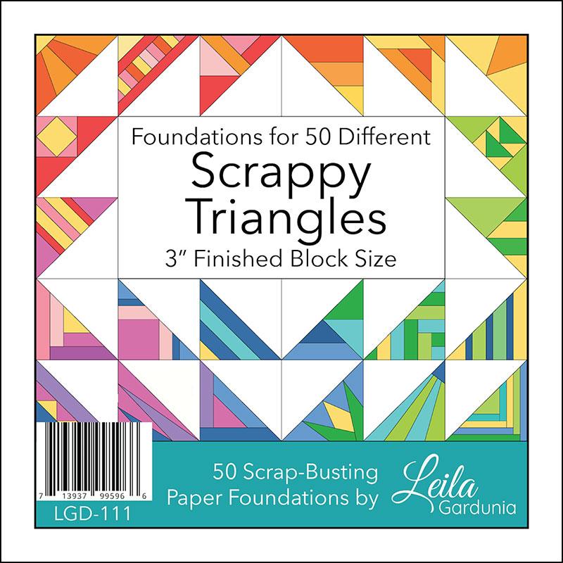 3" Scrappy Triangle - FPP LGD 111 • Leila Gardunia