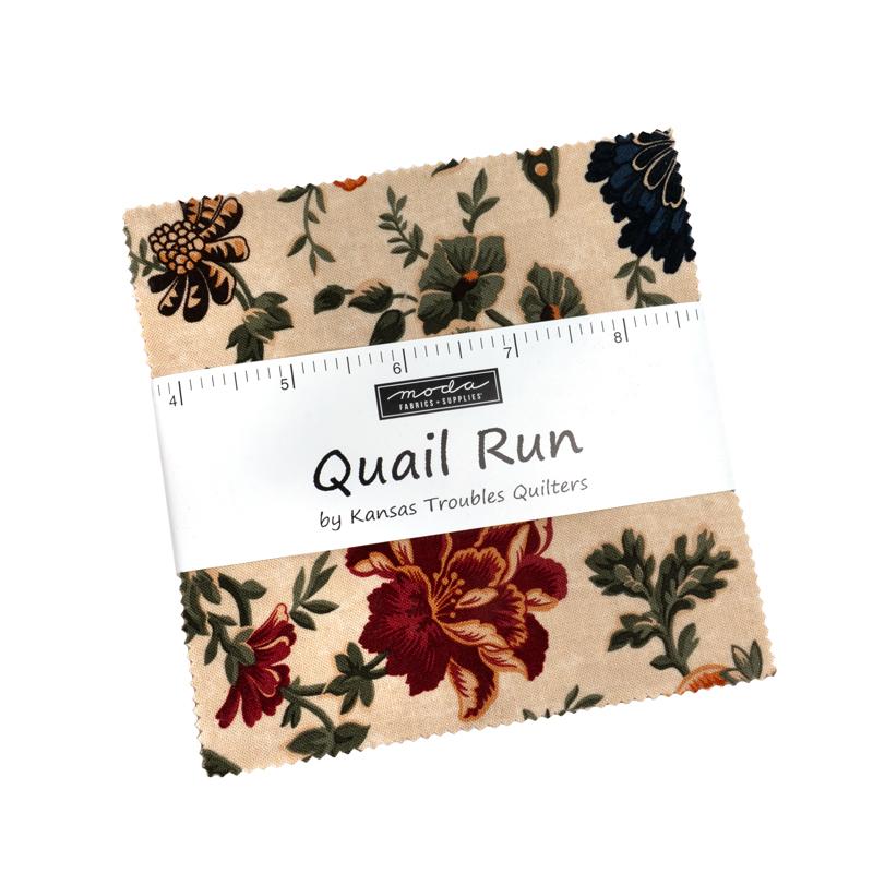 Quail Run Charm Pack - 9830PP • Kansas Troubles