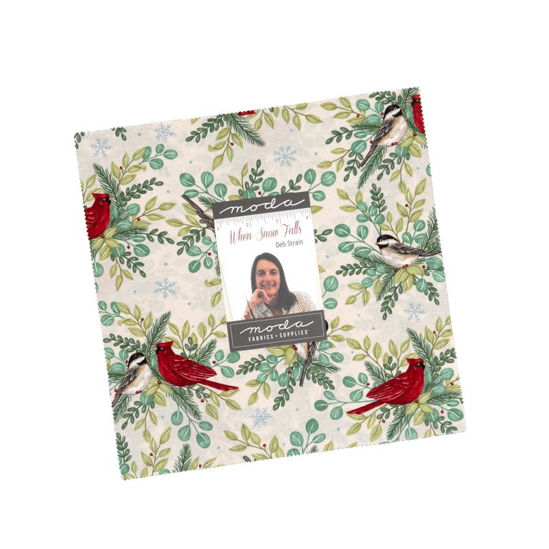 When Snow Falls - Layer Cake • Deb Strain for Moda Fabrics