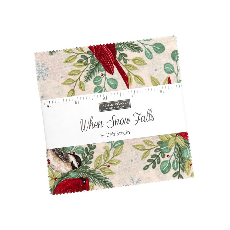 When Snow Falls - Charm Pack • Deb Strain for Moda Fabrics