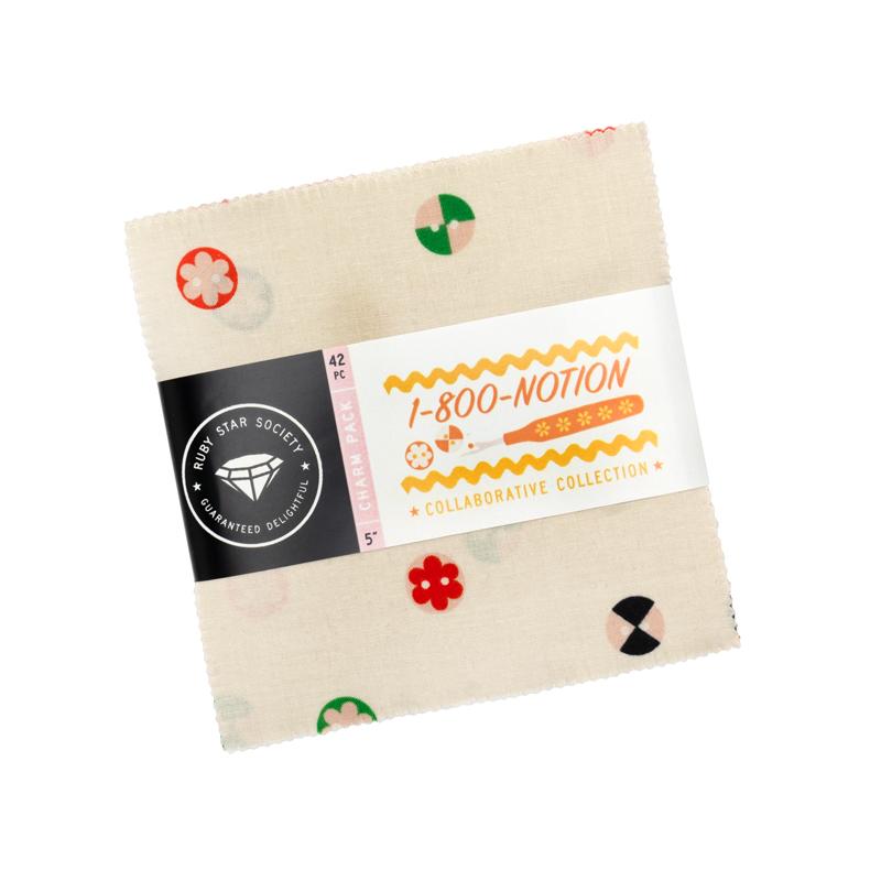 1 800 Notion - Charm Pack RS5207PP • Ruby Star