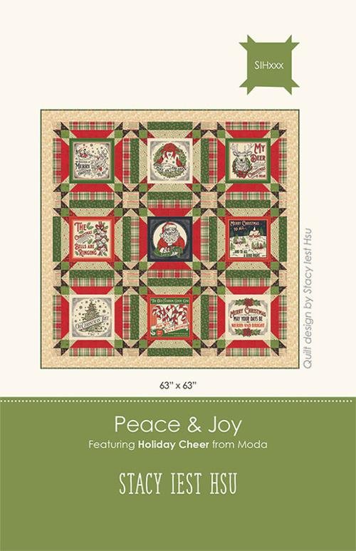 Peace & Joy • Holiday Cheer Quilt Kit