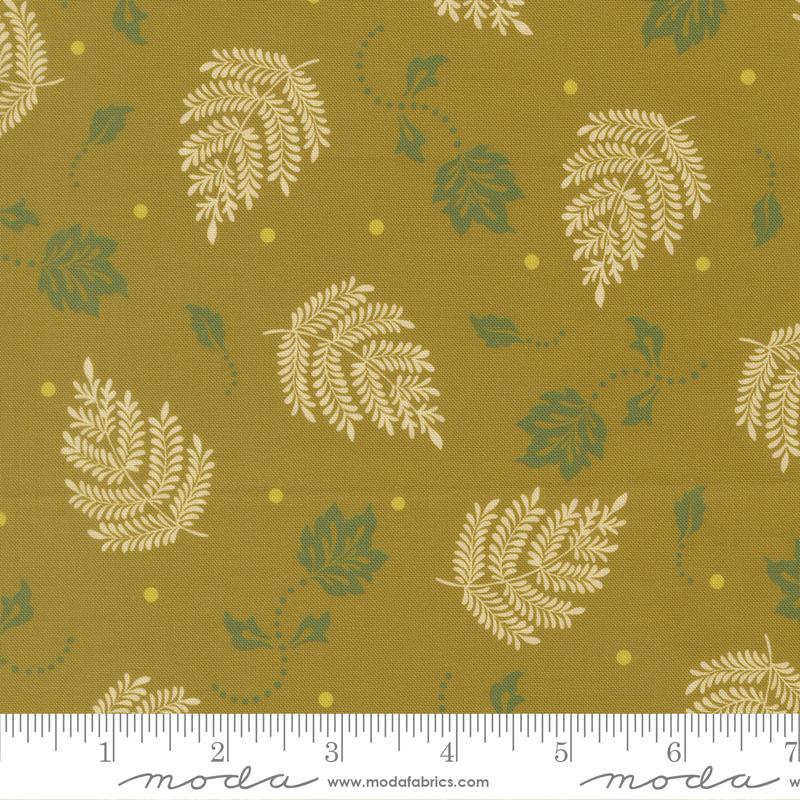 Paisley Leaf Olive - 11986 17 • Sitara