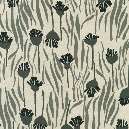 Flowers Natural Canvas • Orchard Run by Noodlehead